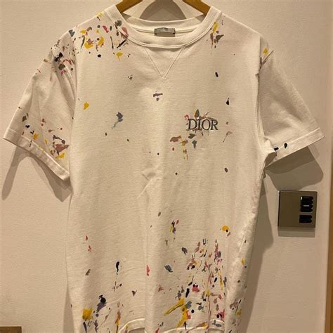 dior paint splatter shirt|Dior Paint Splatter .